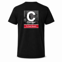 Chicago to Seal Beach Tee